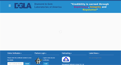 Desktop Screenshot of dgla-india.com